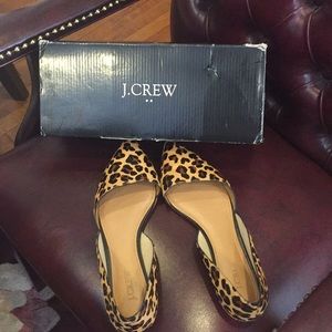 J. Crew Leopard Print flats